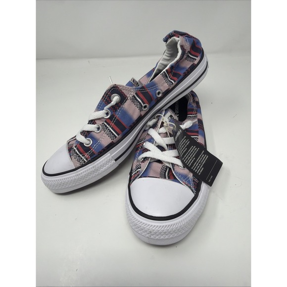 Converse Shoes - Converse Chuck Taylor All Star slip-on - Pink-red-blue-white-womens-Sz - New